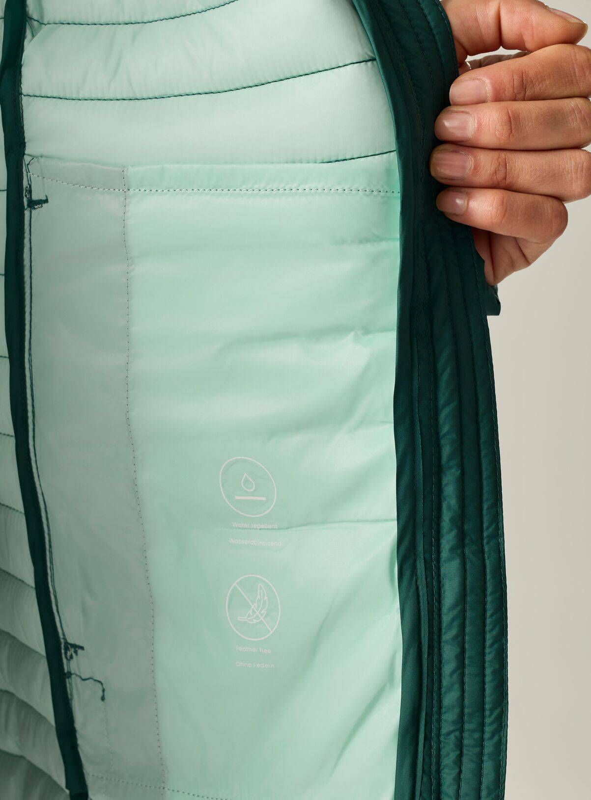 REGATTA Selenar Water Repellent Longline Jacket Green 12 - Image 4